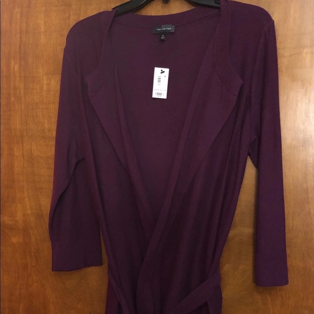 Belted cardigan, women’s medium, NWT